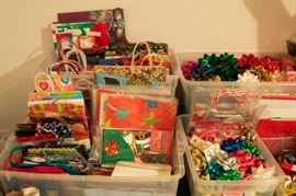 LOTS of gift wrapping - many new!