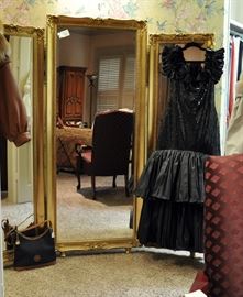 Incredible 6' by 6' footed dressing mirror with 3/4" bevel on the mirrors - it is perfect to say "Yes" to one of the wonderful pieces of clothing etc in the master closet.