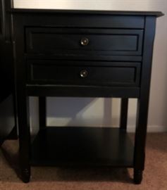 King Paneled Bed Frame, Dresser w Mirror and Nightstands