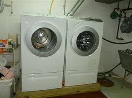 Front Load washer & gas dryer...recently serviced