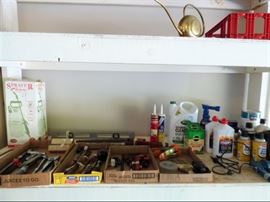 Misc hand tools, etc