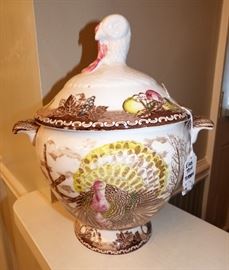 "King Tom" turkey tureen