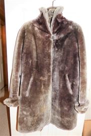 Vintage Mouton Lamb coat