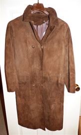 Vintage suede coat
