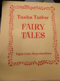 Tasha Tudor Fairy Tales Color Reproductions  (there are 9 Lithos inside)