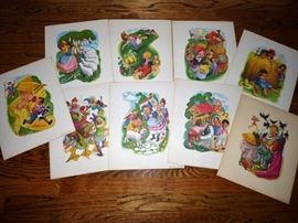 Vintage Tasha Tudor Fairy Tale Lithos