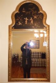 This Chinoiserie mirror came from the former Bell House in Griffin, Ga.