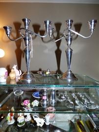 International Silver Sterling candelabra