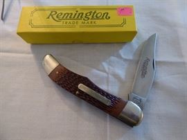 Remington folding knife with original box