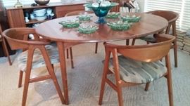 Lovely dining set - mid century Danish Modern