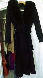 Cashmere and fox coat from Neiman Marcus