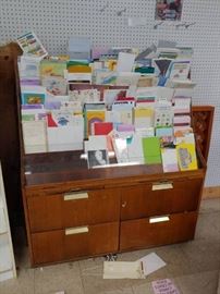 Card Merchandising Display.