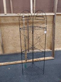 Collapsible Corner Wire Shelving