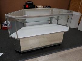 Corner Glass Display Case