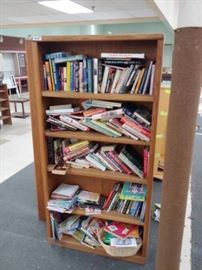 Heavy Oak 36 x 72 Bookcase