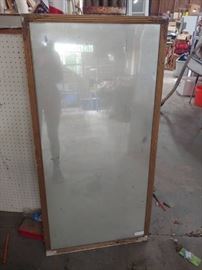 Large Antique Framed Mirror