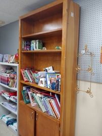 Large Light Brown Bookshelf