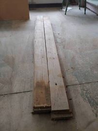 Lot of 8 2 x 8 Lumber