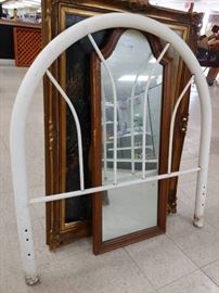 Vintage White Twin Frame