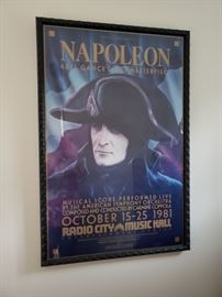 Original Vintage 1981 Production of Napoleon at Radio City Music Hall 