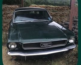 1966 Ford Mustang - 6 cylinder original motor