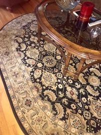 Neutral Colored Accent Rug