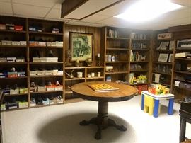 LOWER LEVEL OF HOME, SO MANY DIFFERENT ITEMS