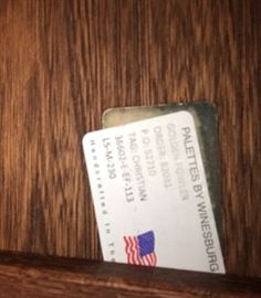 BEAUTIFUL Table and chairs.  From Palettes by Winesburg, Golden Fowler.  