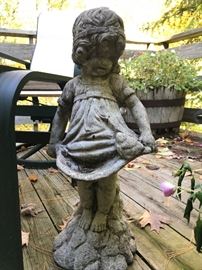 Yard art statues 