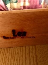 Lea furniture.  A lazy boy company. 