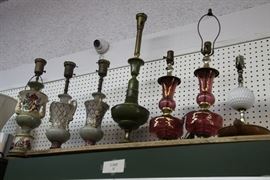 Midcentury style table lamps