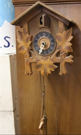 Antique cuckoo clock
