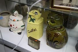 Interesting vintage cookie jars