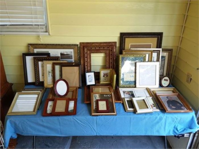 37 Picture Frames:  http://www.ctonlineauctions.com/detail.asp?id=761860