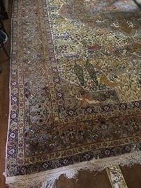large Tabriz Oriental rug