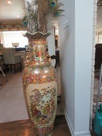 Pair of large urns