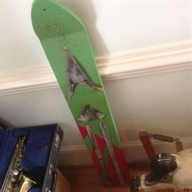 Big Kenny's Homemade Designed Snowboard from childhood. Selling w/ Signed COA