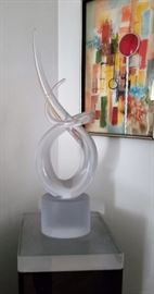 fabulous glass sculpture