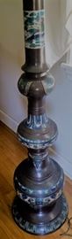 cloisonne floor lamp