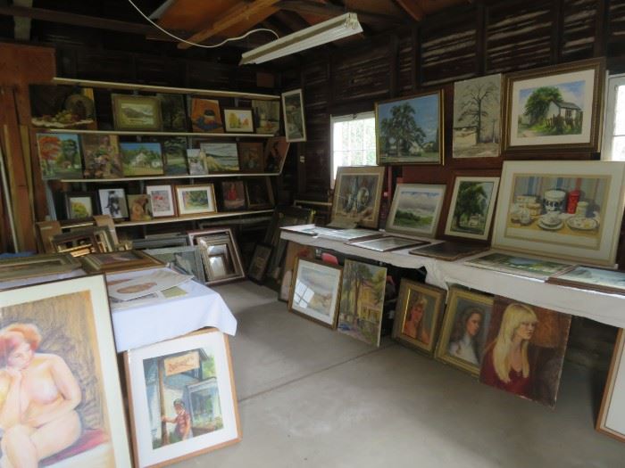 ESTATE SALE WITH ESTATE PAINTINGS in Hackettstown, NJ starts on 9/29/2018
