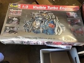 Visible Turbo Engine
