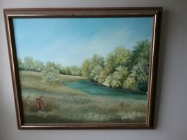 Framed Original by Jennie Decker