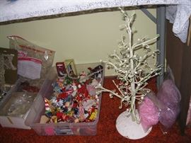 Ornaments and Egg Tree