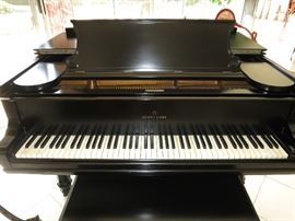 Steinway Grand Piano w/ Bench, Ivory Keys, ca. 1880