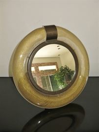 Fabulous Mid-Century Murano Glass Mirror by Tomasso Barbi