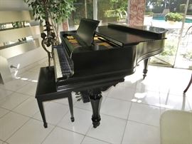 Steinway Grand Piano w/ Bench, ca. 1880