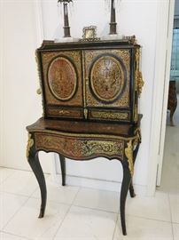 Important Late-19th. C. Napoleonic Boulle Secretary
