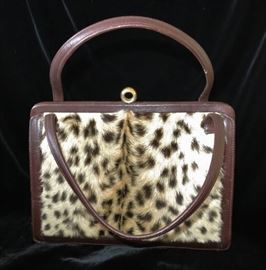Fabulous Vintage Fur Handbag (with a matching Collar and Hat!)