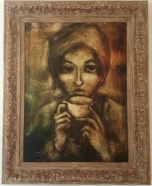 "Morning" Orig. Oil, signed, 1964