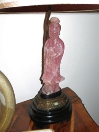 Antique Rose Quartz Maiden, Wired